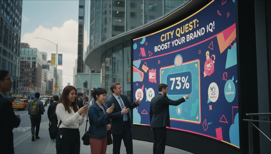 Play to Engage: Integrating Gamification into Digital OOH Experiences