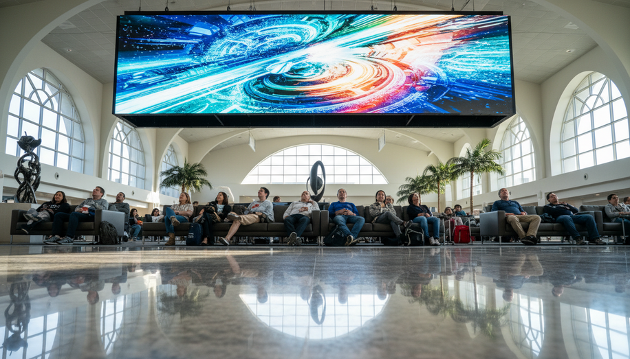 Airport OOH Advertising: Reaching Affluent Travelers & Driving Engagement with Digital Agility