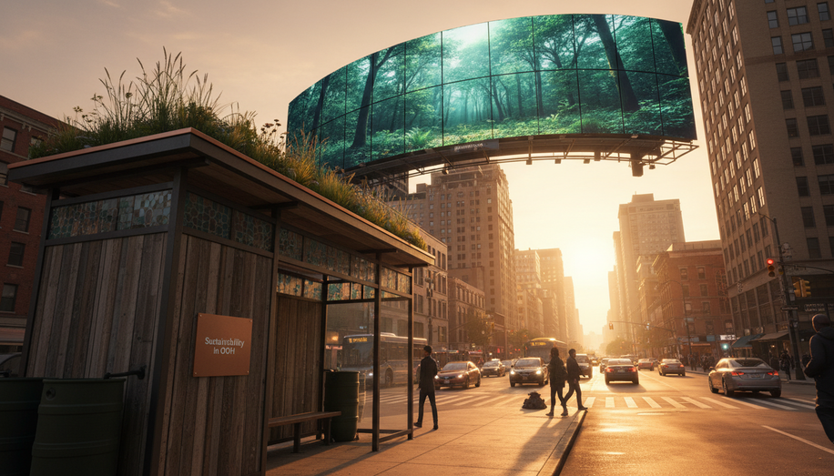 OOH Advertising Embraces Sustainability: Green Screens, Ethical Production, and Carbon-Slashing Strategies