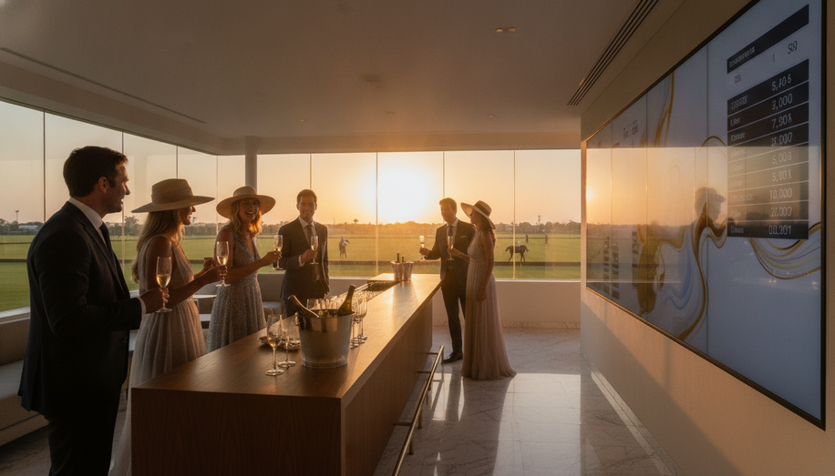 DOOH Advertising: Reaching Affluent Audiences in Golf & Country Clubs